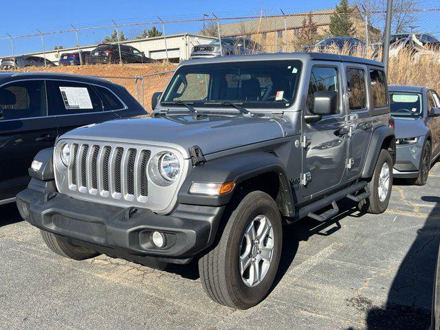 used 2021 Jeep Wrangler Unlimited car, priced at $28,899