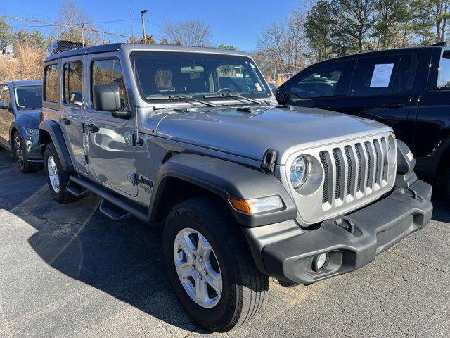 used 2021 Jeep Wrangler Unlimited car, priced at $28,899