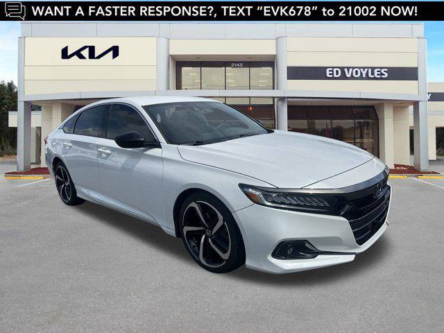 used 2022 Honda Accord car, priced at $26,157