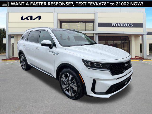 used 2022 Kia Sorento Plug-In Hybrid car, priced at $29,760
