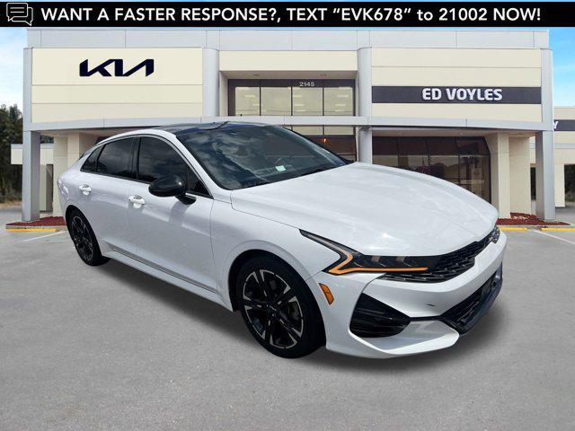 used 2022 Kia K5 car, priced at $23,836
