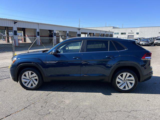 used 2021 Volkswagen Atlas Cross Sport car, priced at $23,443