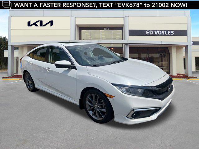 used 2019 Honda Civic car, priced at $20,324