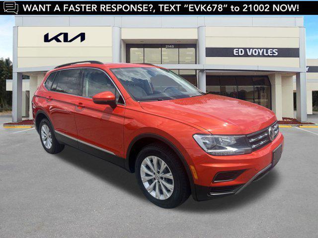 used 2018 Volkswagen Tiguan car, priced at $16,145