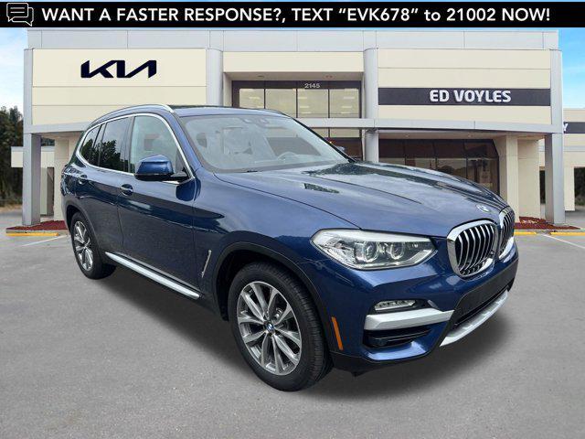 used 2019 BMW X3 car, priced at $19,987