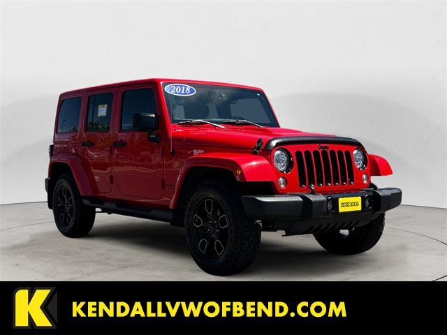 used 2018 Jeep Wrangler JK Unlimited car, priced at $27,987