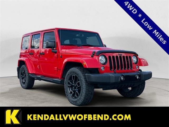 used 2018 Jeep Wrangler JK Unlimited car, priced at $28,987