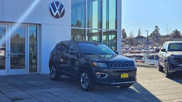 used 2021 Jeep Compass car, priced at $19,732