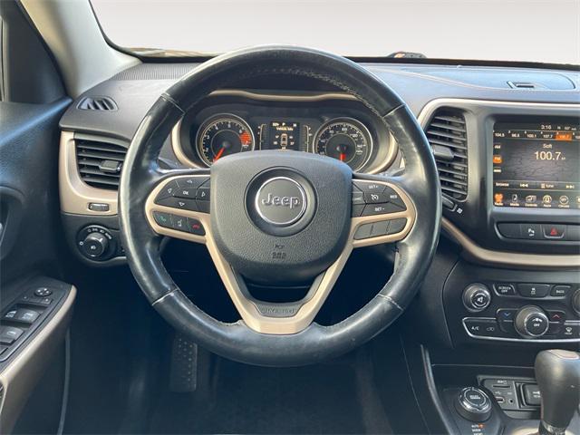 used 2017 Jeep Cherokee car, priced at $10,987