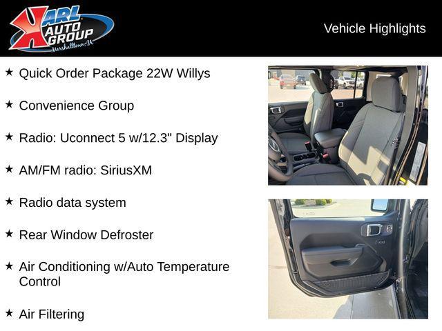 new 2025 Jeep Wrangler car, priced at $48,428