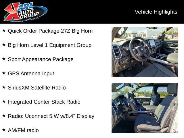 new 2026 Ram 1500 car, priced at $57,020