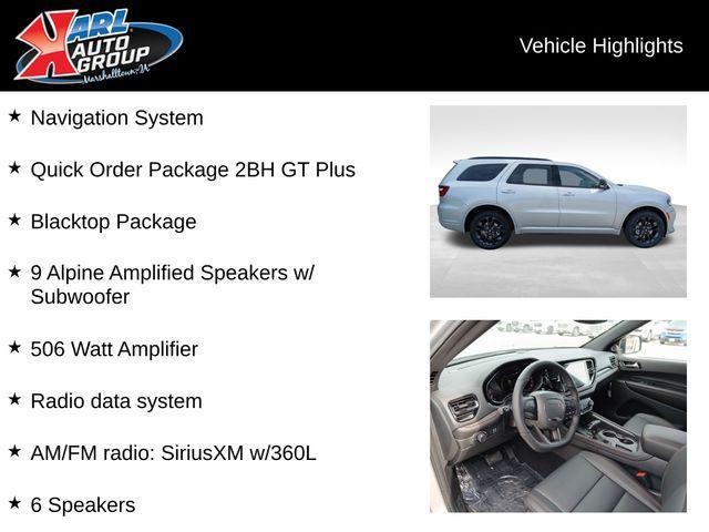 new 2025 Dodge Durango car, priced at $44,323
