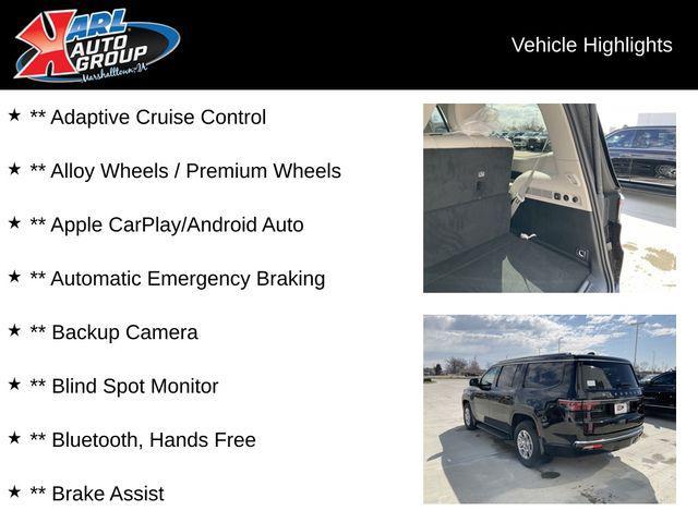 new 2024 Jeep Wagoneer car, priced at $61,475