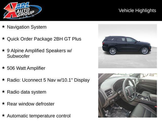 new 2025 Dodge Durango car, priced at $42,278