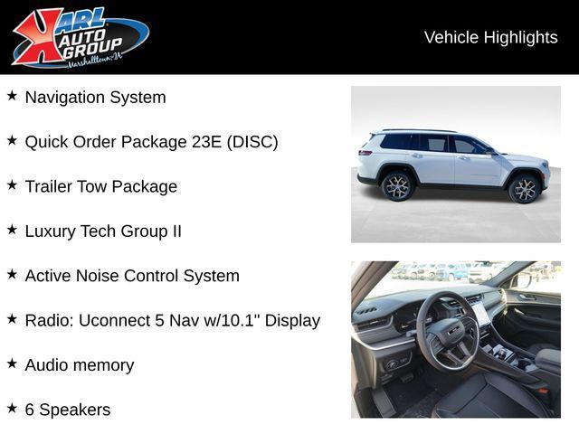 new 2025 Jeep Grand Cherokee L car, priced at $52,046