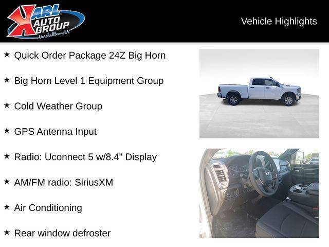 new 2025 Ram 2500 car, priced at $70,310