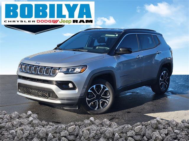 used 2024 Jeep Compass car, priced at $25,804