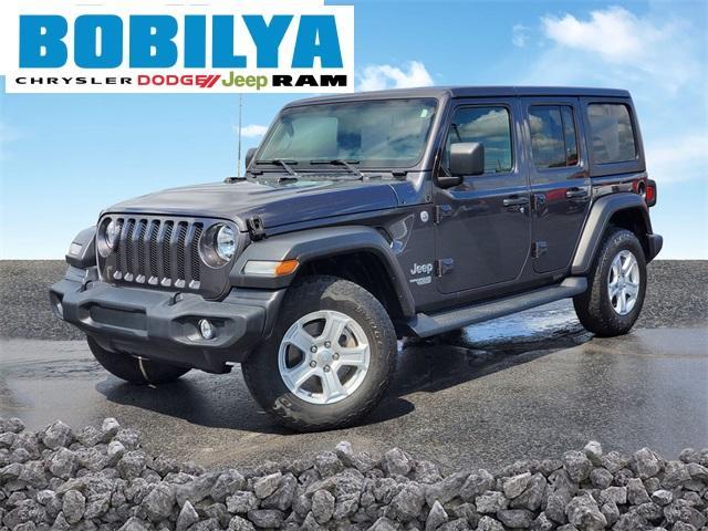 used 2021 Jeep Wrangler Unlimited car, priced at $31,541