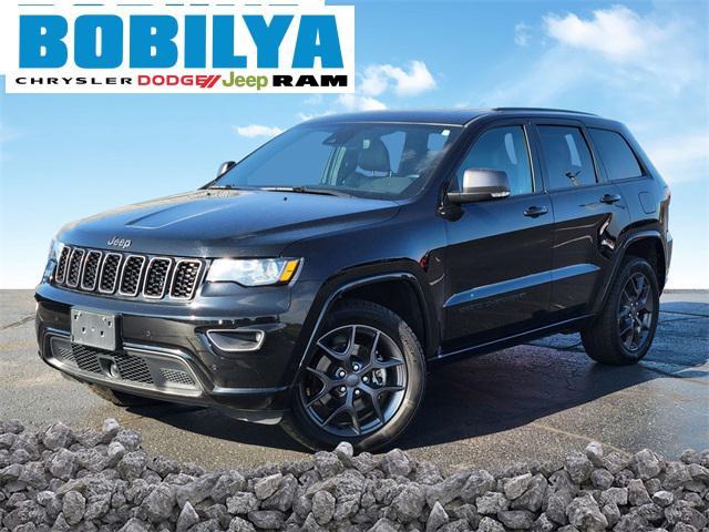 used 2021 Jeep Grand Cherokee car, priced at $25,000