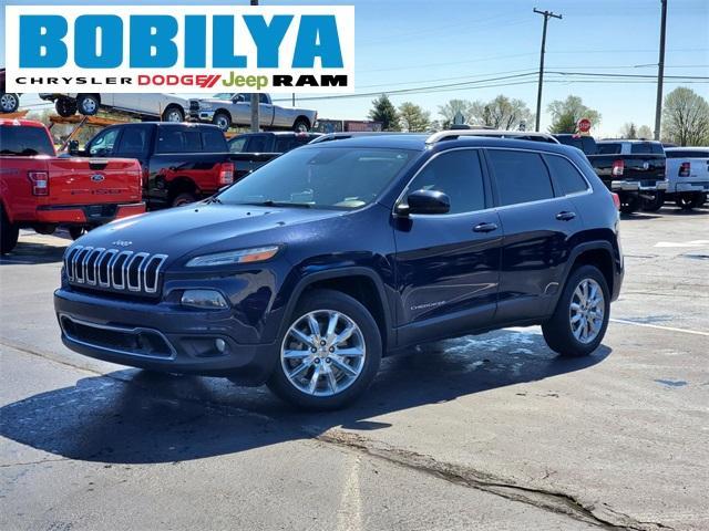 used 2015 Jeep Cherokee car, priced at $12,988