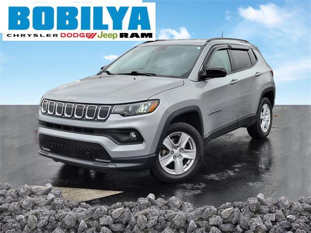 used 2022 Jeep Compass car, priced at $21,998