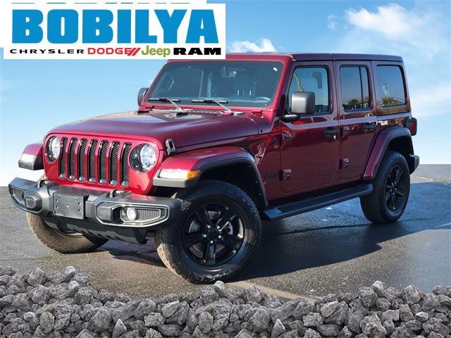 used 2021 Jeep Wrangler Unlimited car, priced at $34,492