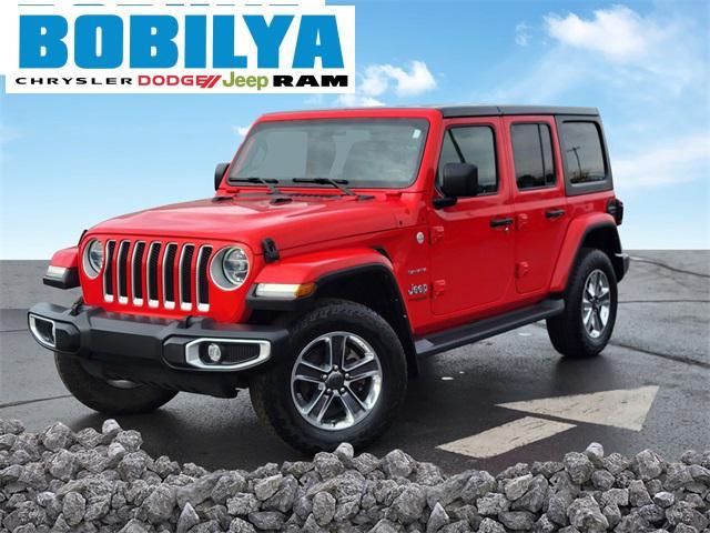 used 2021 Jeep Wrangler Unlimited car, priced at $32,401