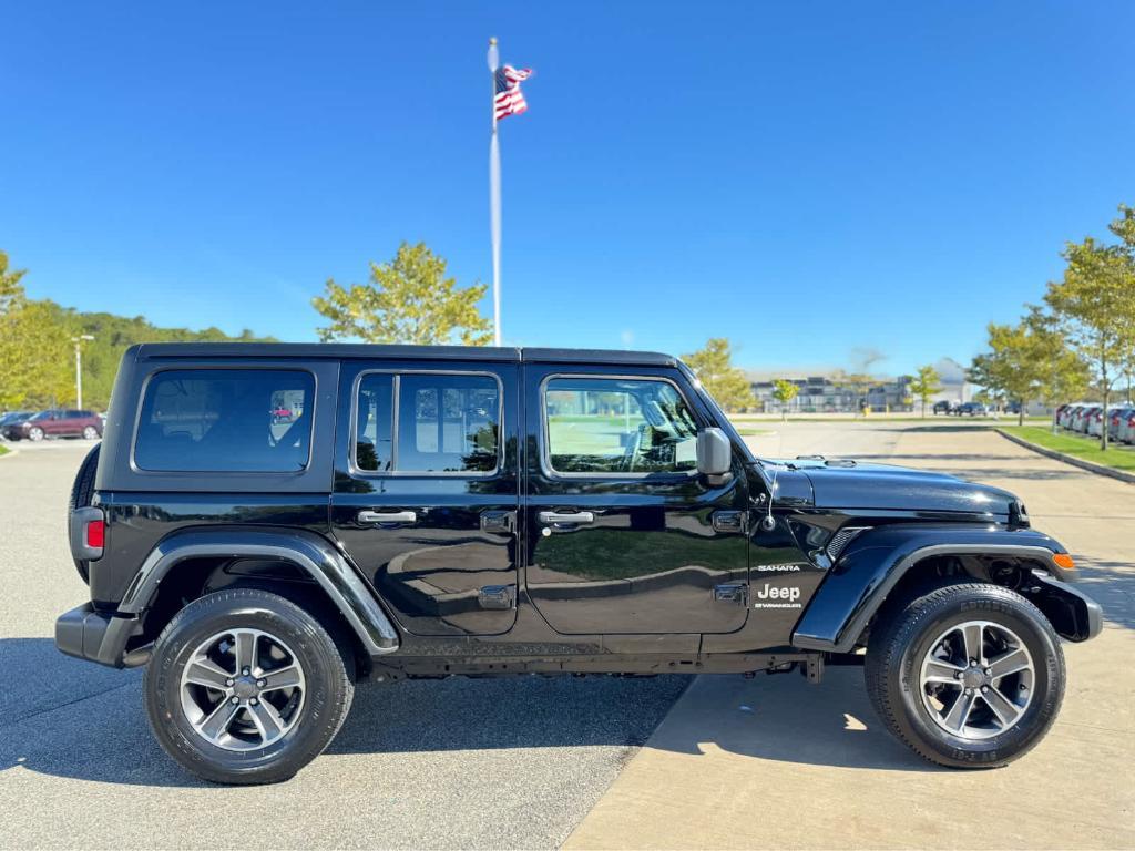 used 2023 Jeep Wrangler car, priced at $34,500