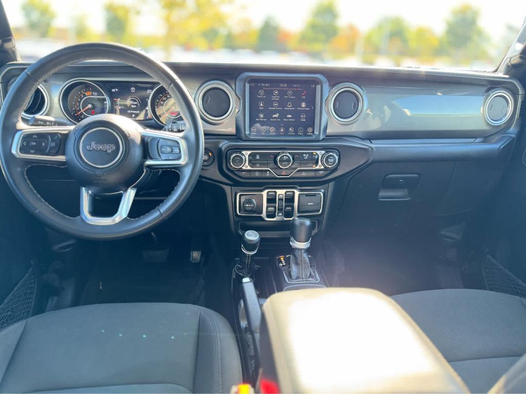 used 2023 Jeep Wrangler car, priced at $34,500