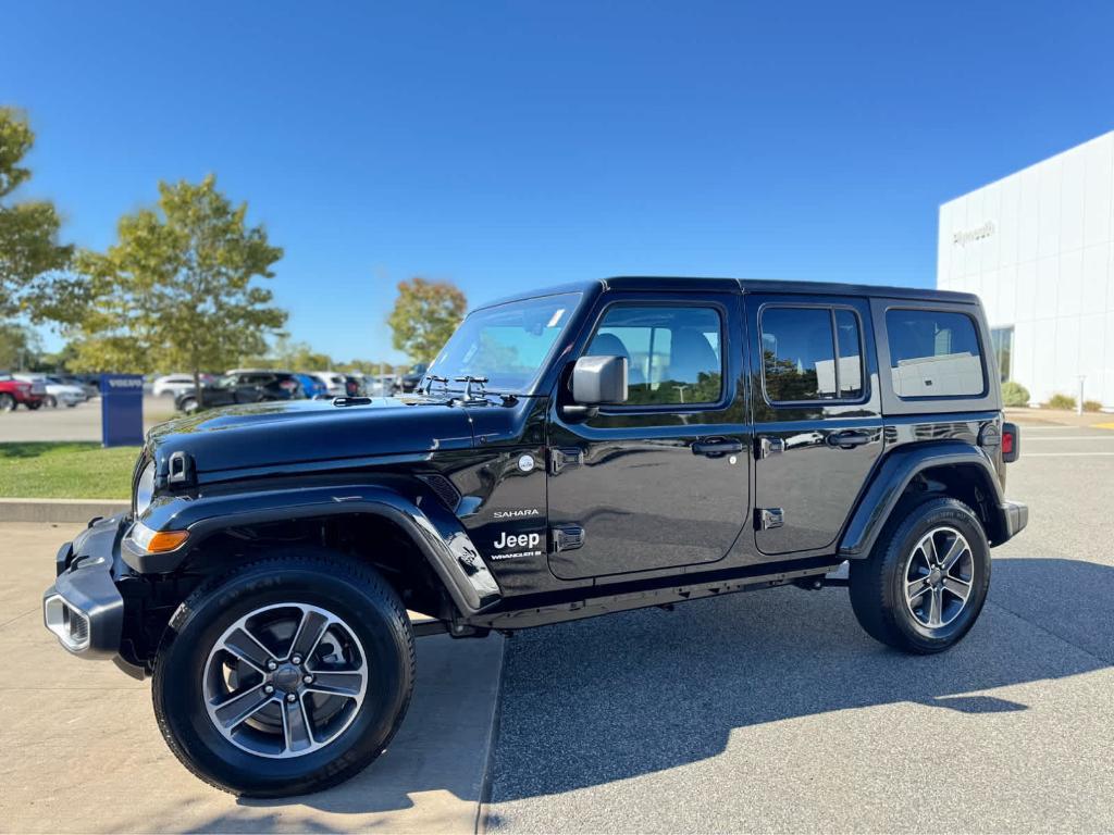 used 2023 Jeep Wrangler car, priced at $34,500