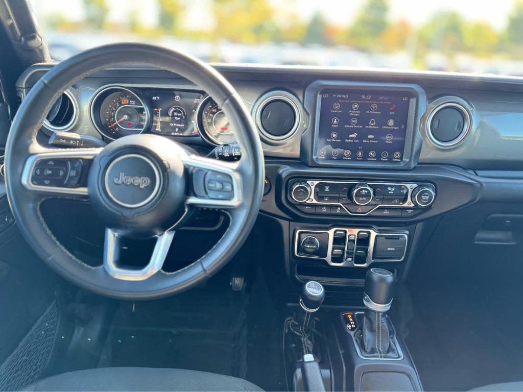 used 2023 Jeep Wrangler car, priced at $34,500