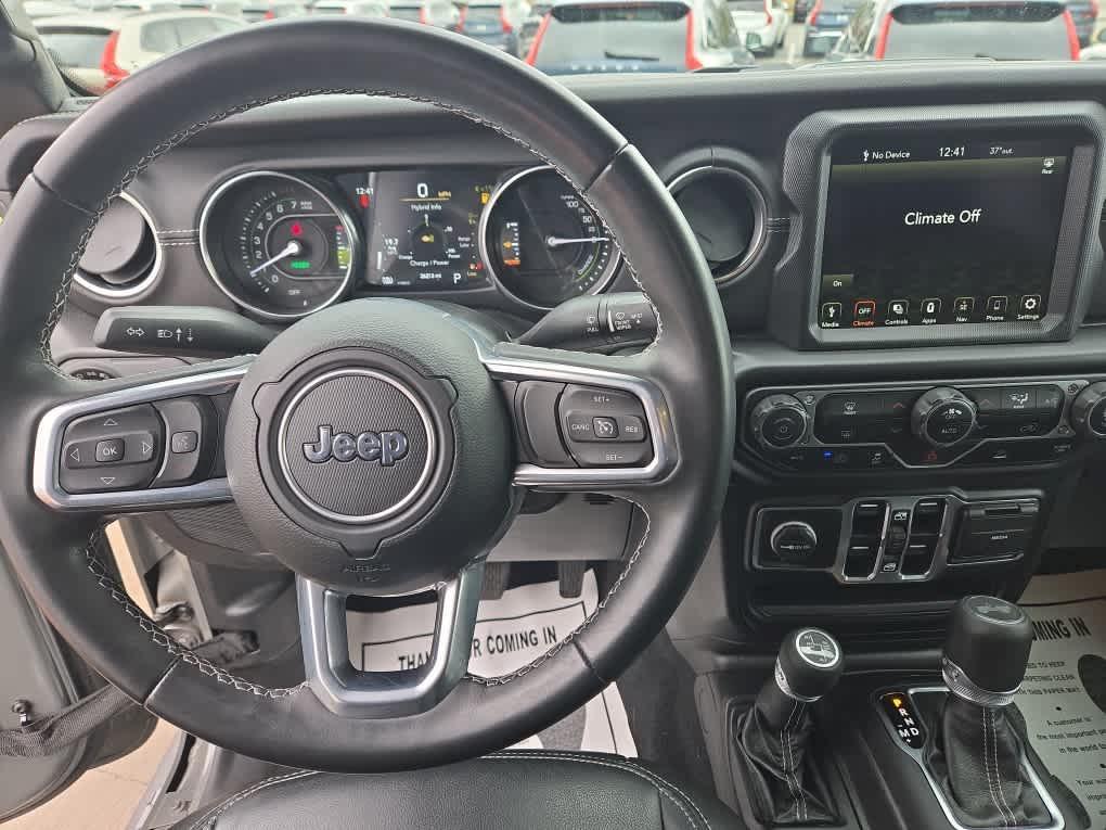 used 2022 Jeep Wrangler Unlimited 4xe car, priced at $36,900