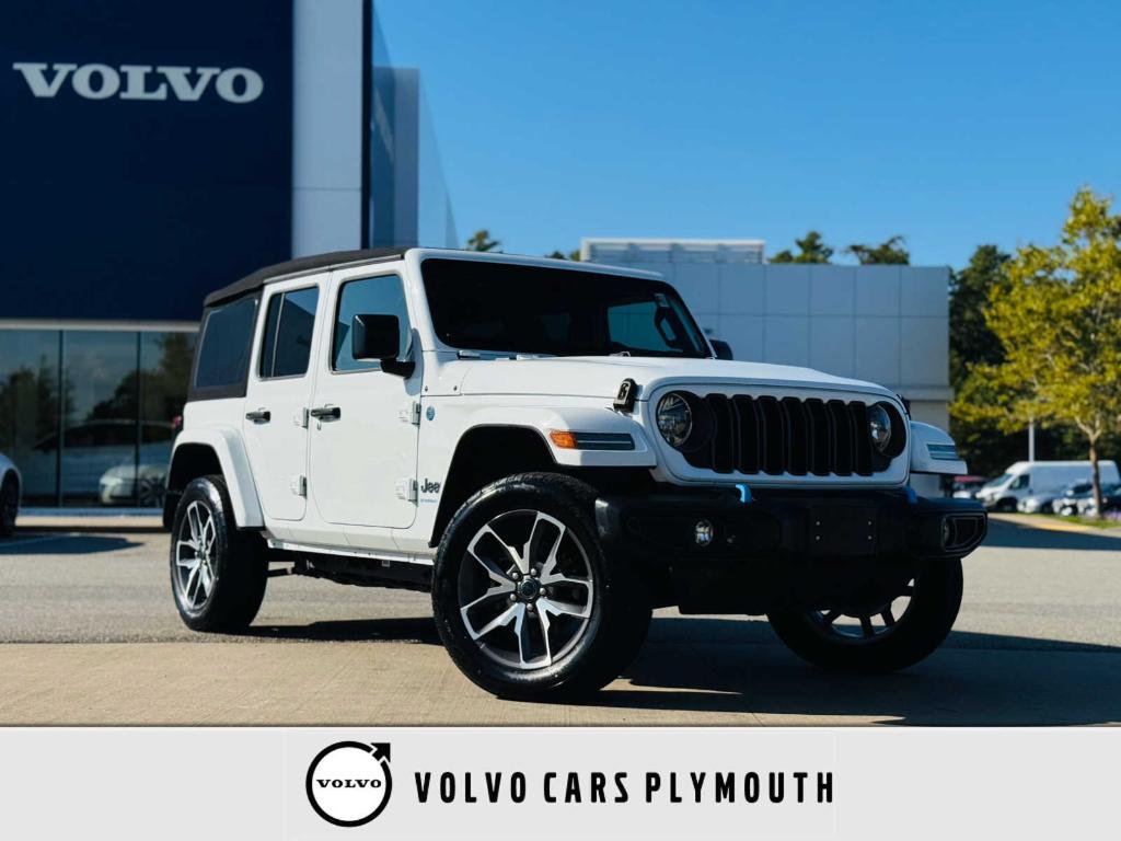 used 2024 Jeep Wrangler 4xe car, priced at $35,400