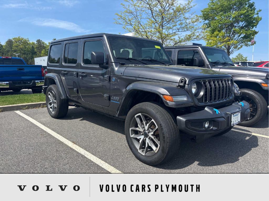 used 2024 Jeep Wrangler 4xe car, priced at $36,400