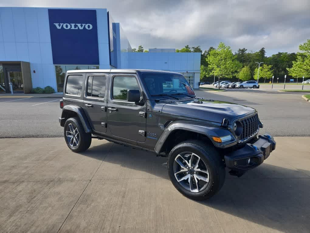 used 2024 Jeep Wrangler 4xe car, priced at $36,400