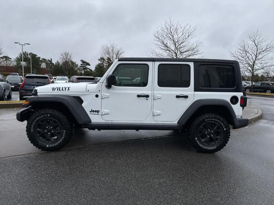 used 2021 Jeep Wrangler Unlimited car, priced at $31,500