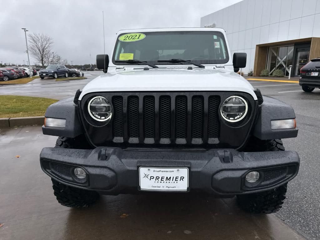 used 2021 Jeep Wrangler Unlimited car, priced at $31,500