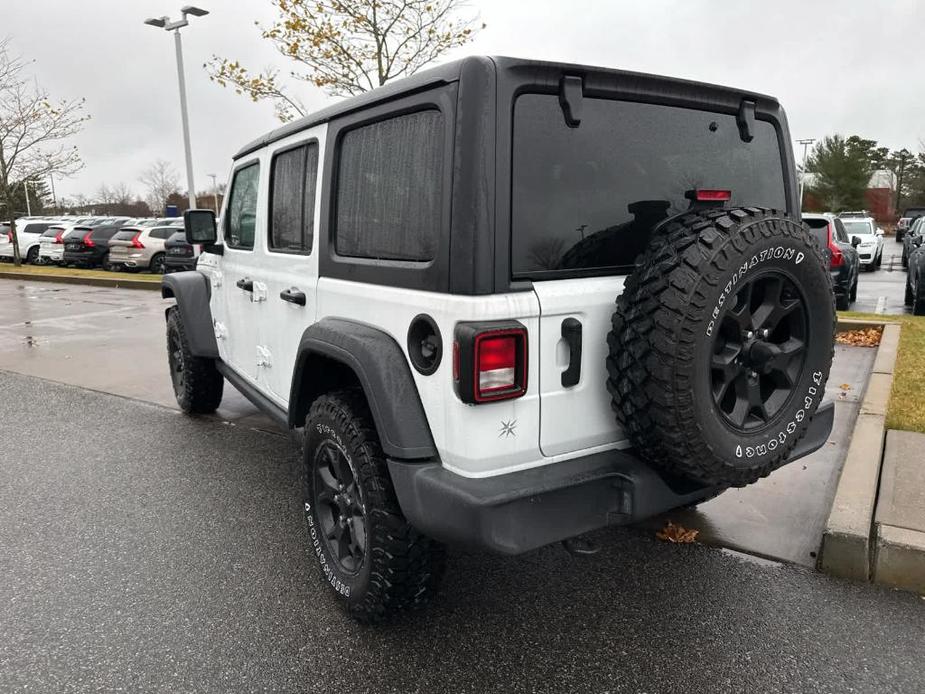 used 2021 Jeep Wrangler Unlimited car, priced at $31,500