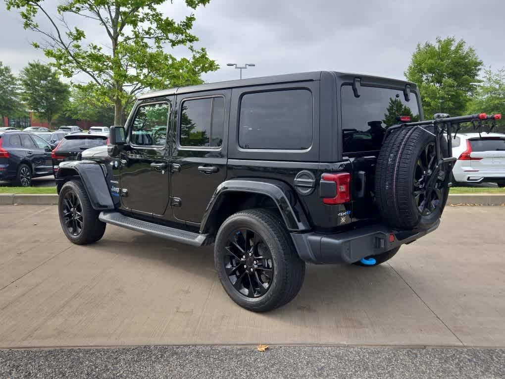 used 2022 Jeep Wrangler Unlimited 4xe car, priced at $33,900