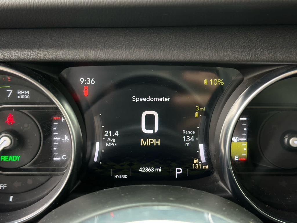 used 2021 Jeep Wrangler Unlimited 4xe car, priced at $32,500