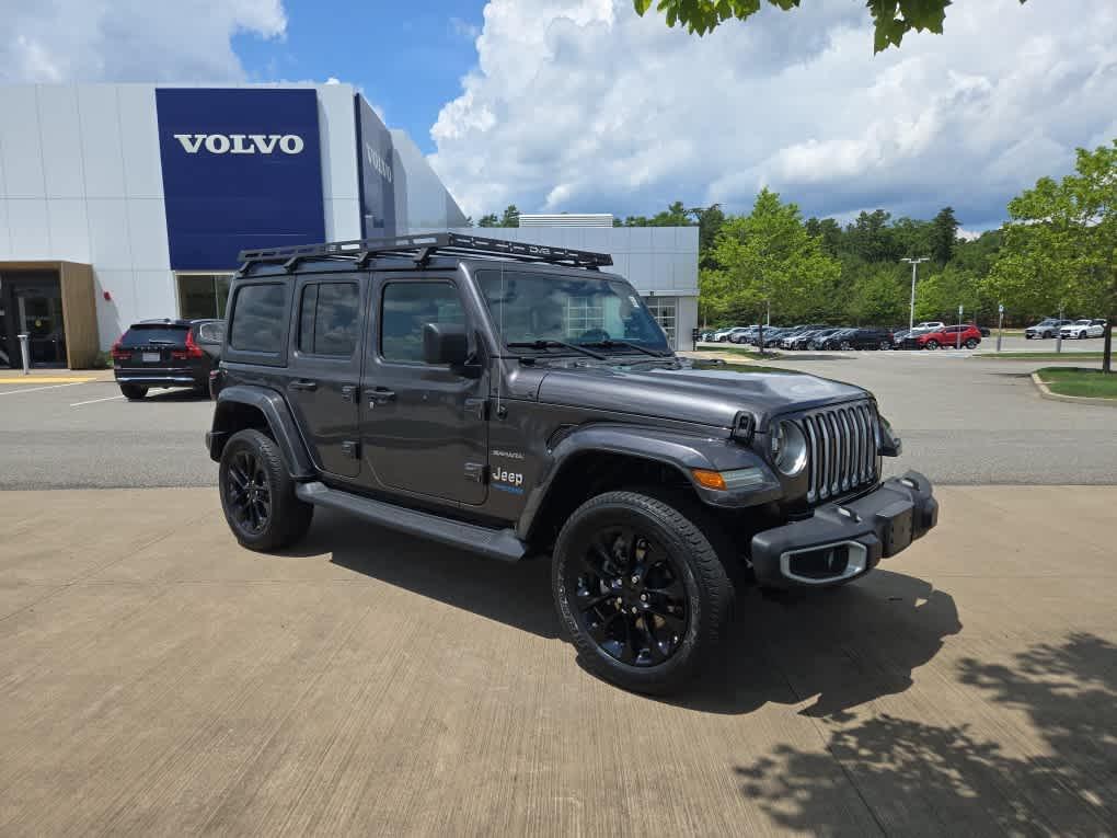used 2021 Jeep Wrangler Unlimited 4xe car, priced at $32,500