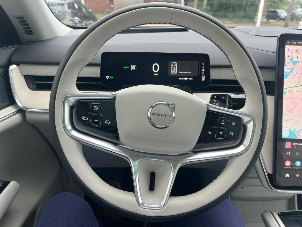 new 2025 Volvo EX90 car, priced at $82,390
