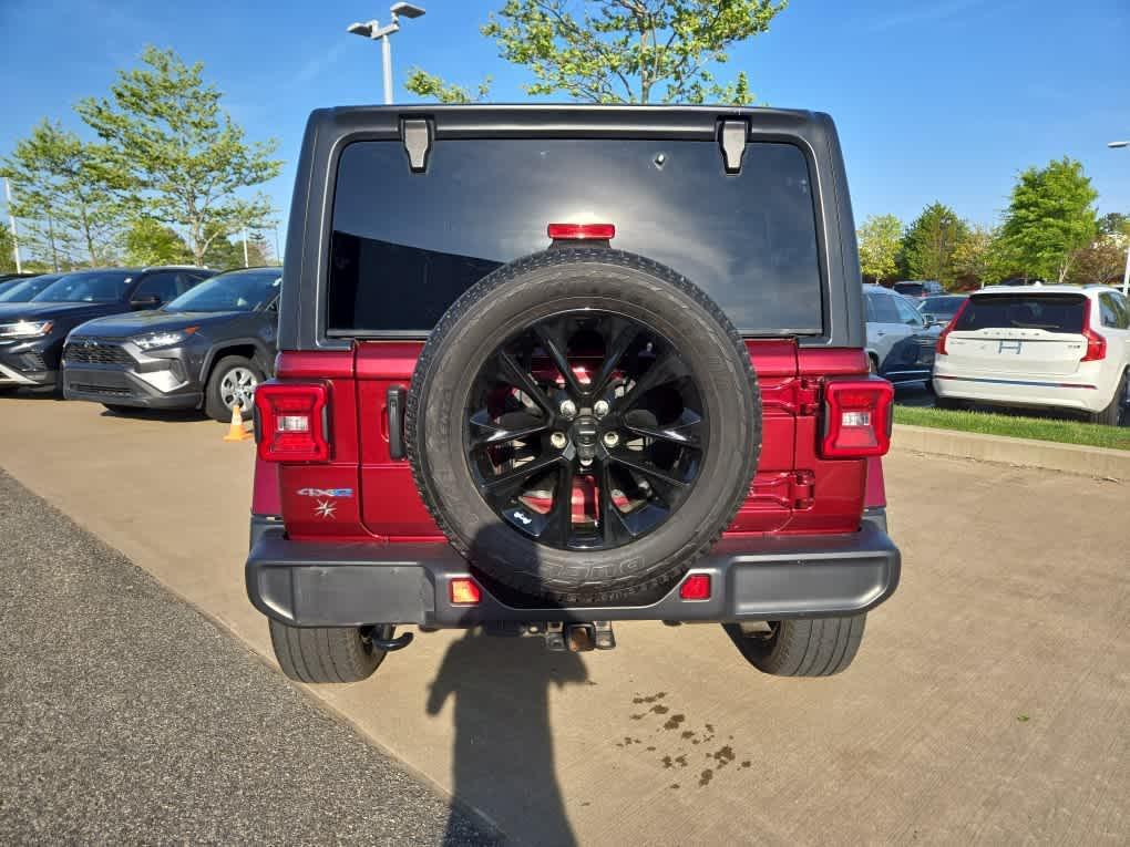 used 2021 Jeep Wrangler Unlimited 4xe car, priced at $31,400