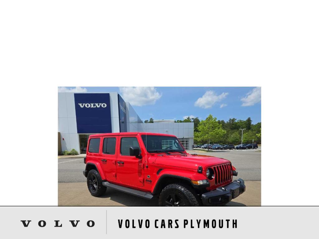 used 2022 Jeep Wrangler Unlimited car, priced at $34,400