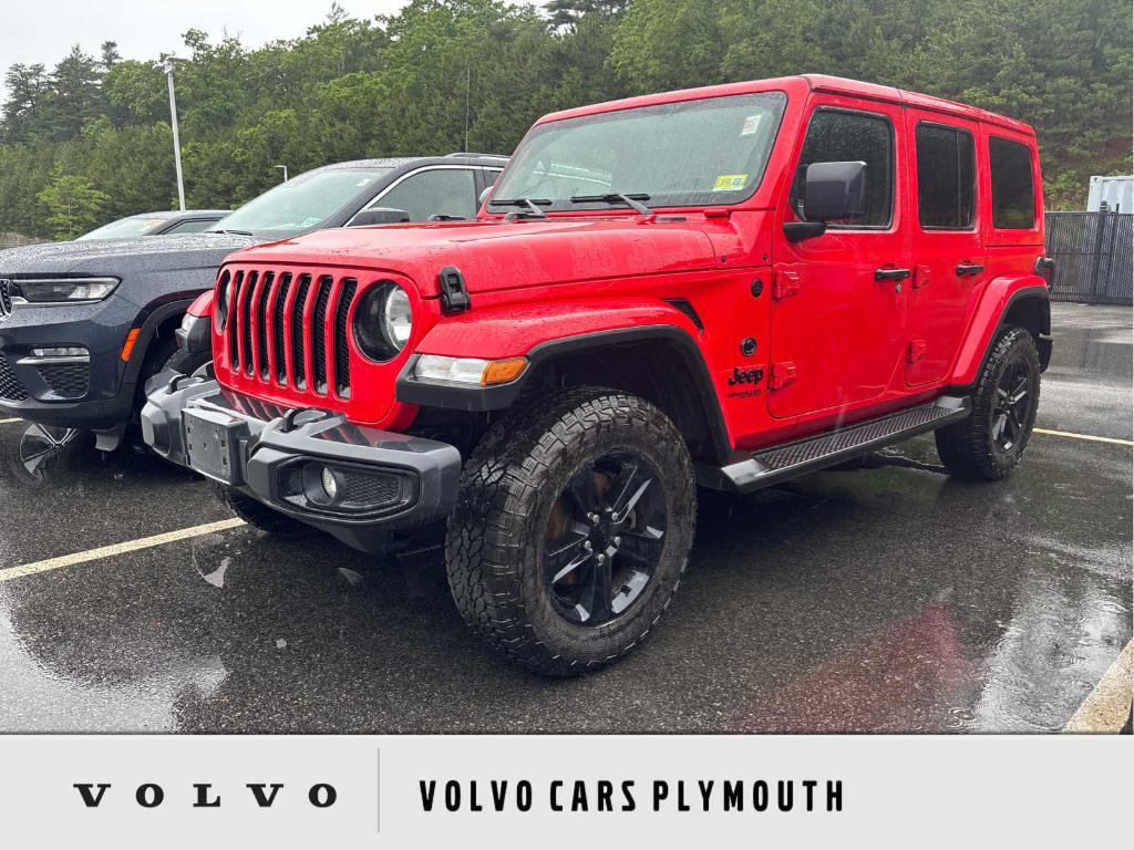 used 2022 Jeep Wrangler Unlimited car, priced at $34,400