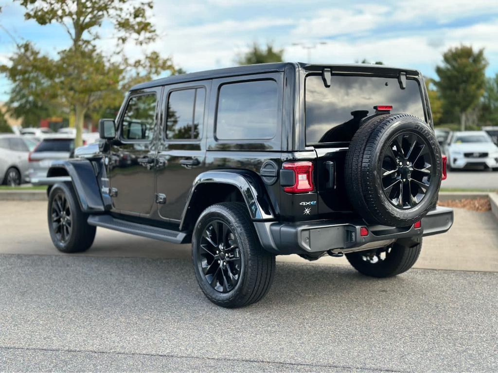 used 2021 Jeep Wrangler Unlimited 4xe car, priced at $33,600