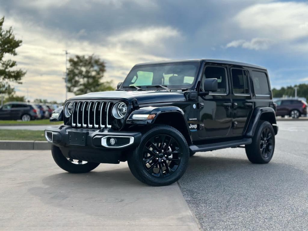 used 2021 Jeep Wrangler Unlimited 4xe car, priced at $33,600