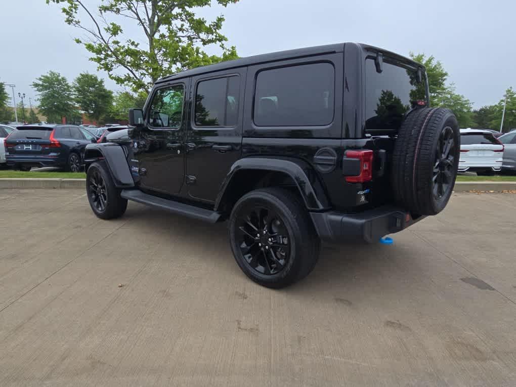 used 2022 Jeep Wrangler Unlimited 4xe car, priced at $33,600