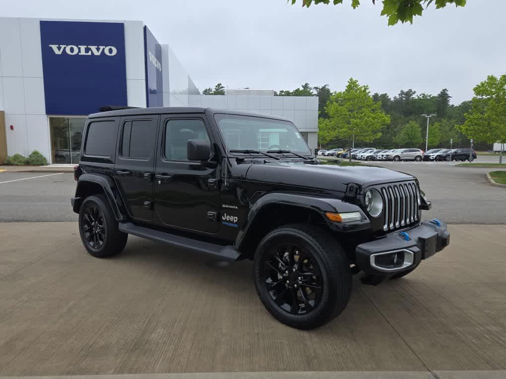 used 2022 Jeep Wrangler Unlimited 4xe car, priced at $33,600