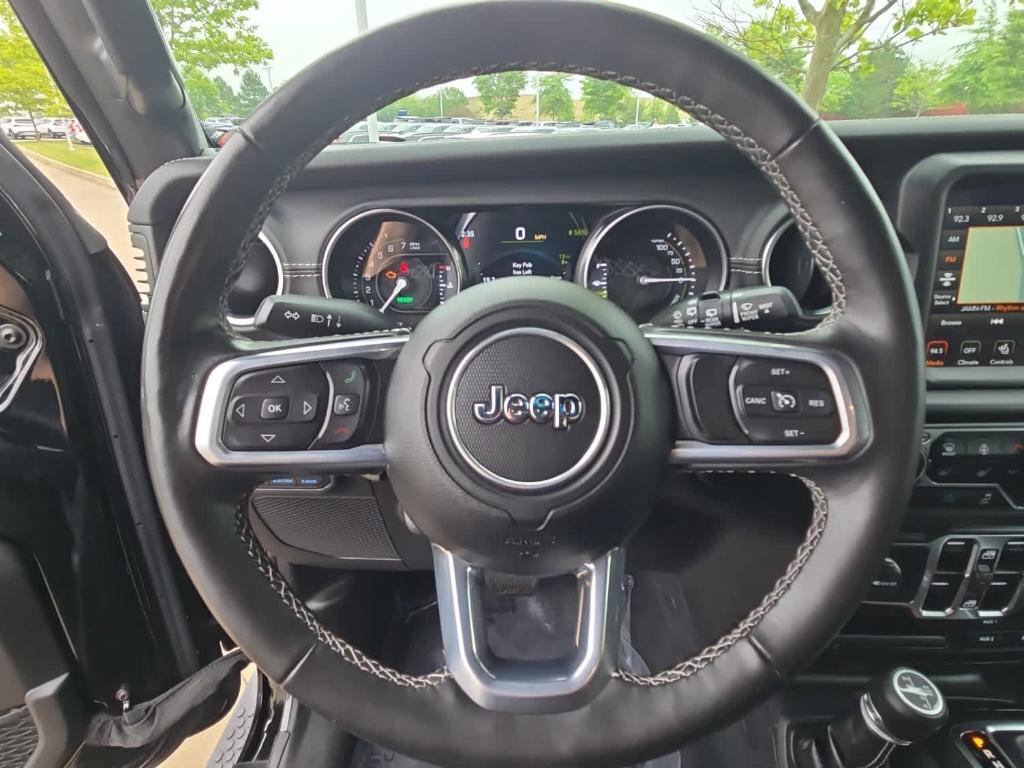 used 2022 Jeep Wrangler Unlimited 4xe car, priced at $33,600